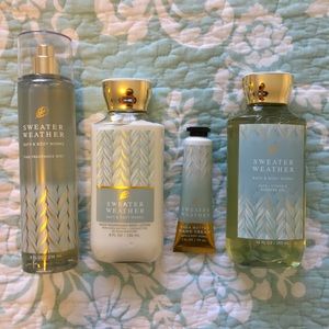Bath&Body Works Sweater Weather Holiday Collection
